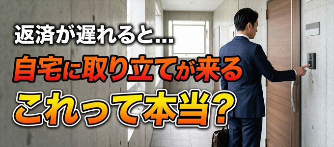 ゆめカードの支払いが遅れると自宅に取り立てに来る？